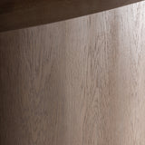 Marboz Oak Wood Bar Counter - Maison Rêves UK