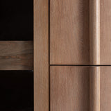 Marboz Oak Wood Bar Counter - Maison Rêves UK