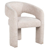 Belle Cream Fabric Dining Chair by Richmond Interiors - Maison Rêves UK