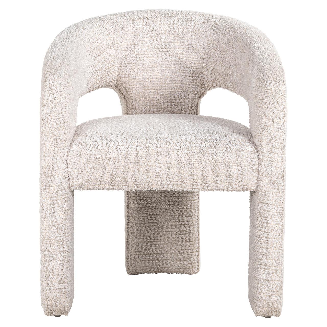 Belle Cream Fabric Dining Chair by Richmond Interiors - Maison Rêves UK