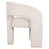 Belle Cream Fabric Dining Chair by Richmond Interiors - Maison Rêves UK