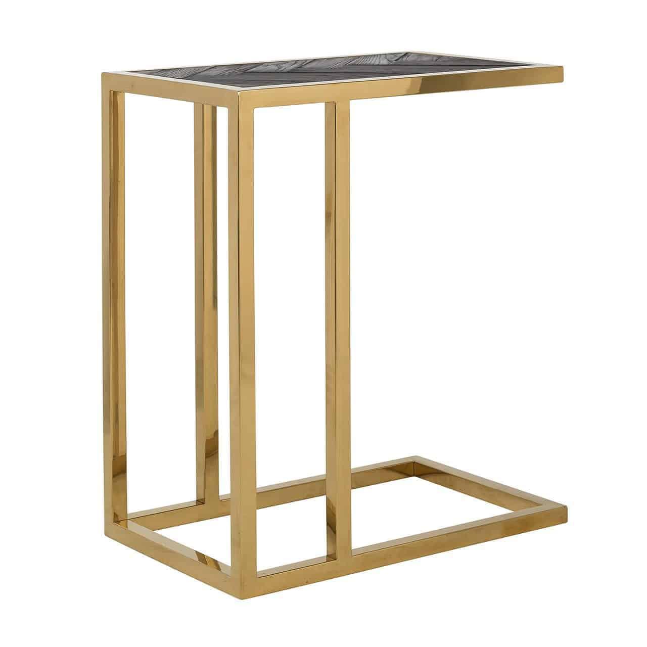 Blackbone Black Rustic Sofa Table by Richmond Interiors - Maison Rêves UK