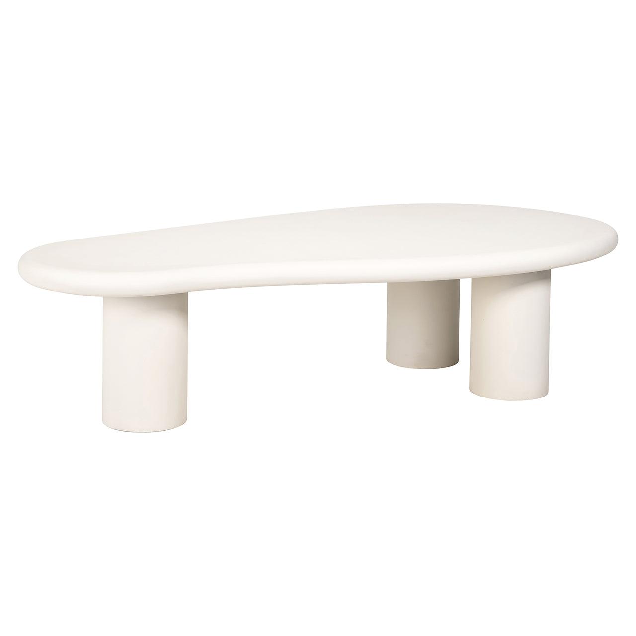 Bloomstone Light Eco Plaster Coffee Table by Richmond Interiors - Maison Rêves UK