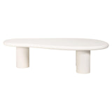 Bloomstone Light Eco Plaster Coffee Table by Richmond Interiors - Maison Rêves UK