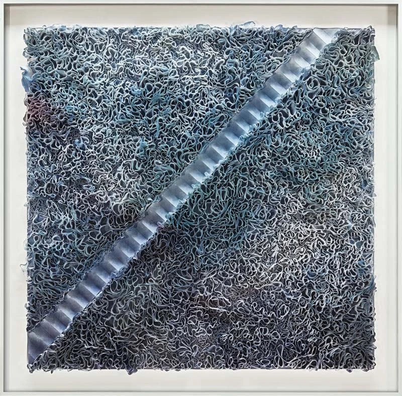 Blue Dream Paper Wall Art