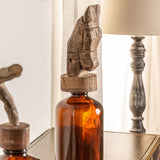 Caballo Glass Decorative Bottle - Maison Rêves UK