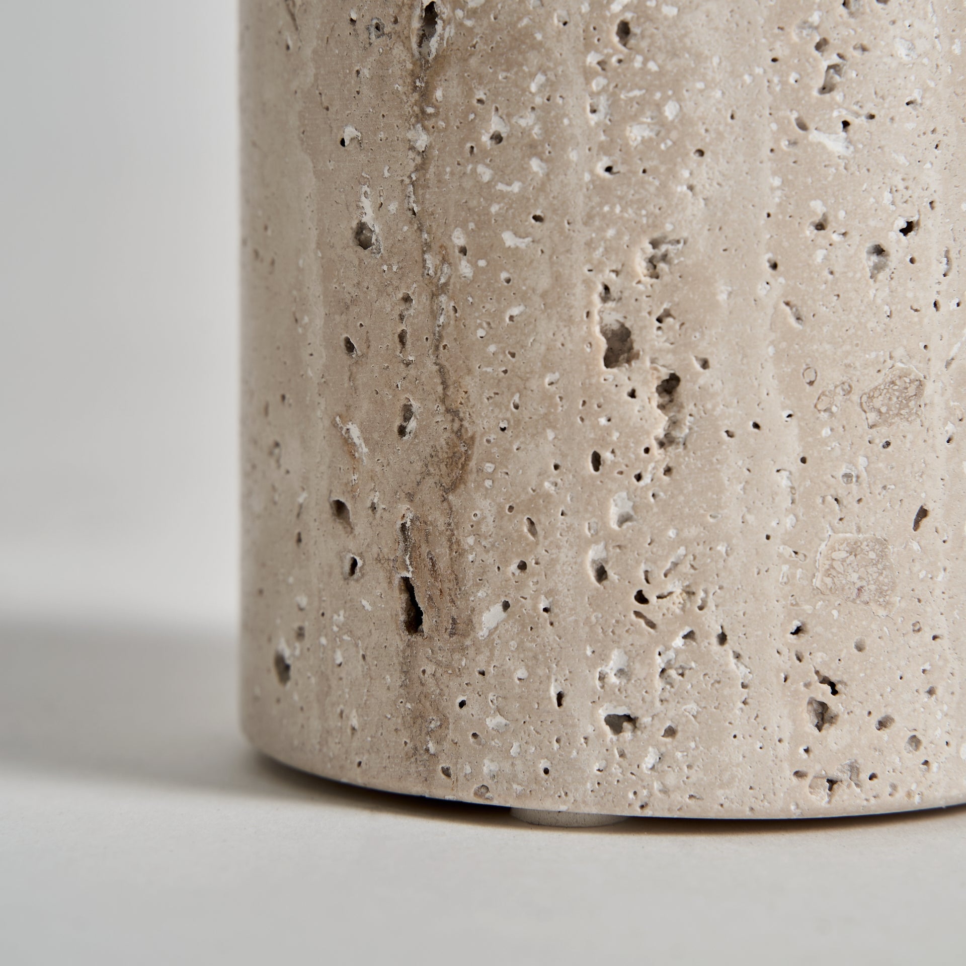 Motrus Travertine Box - 15cm - Maison Rêves UK