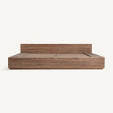 Truel Recycled Pine Wood Bed - Maison Rêves UK