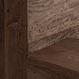 Truel Recycled Pine Wood Bed - Maison Rêves UK