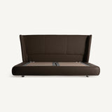 Wayne Leather Bed - Maison Rêves UK