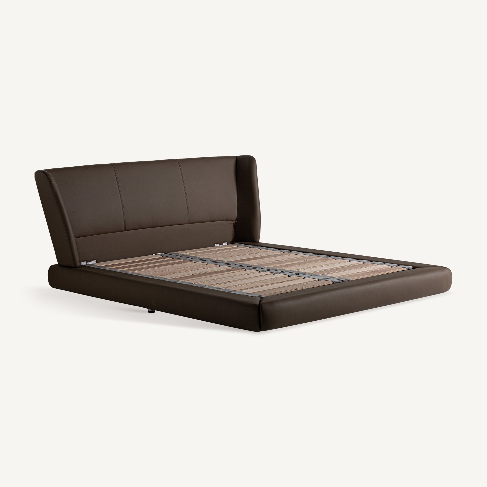 Wayne Leather Bed - Maison Rêves UK