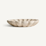 Motrus Travertine Centrepiece - 30cm - Maison Rêves UK