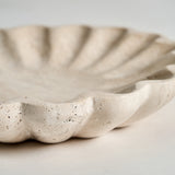 Motrus Travertine Centrepiece - 30cm - Maison Rêves UK