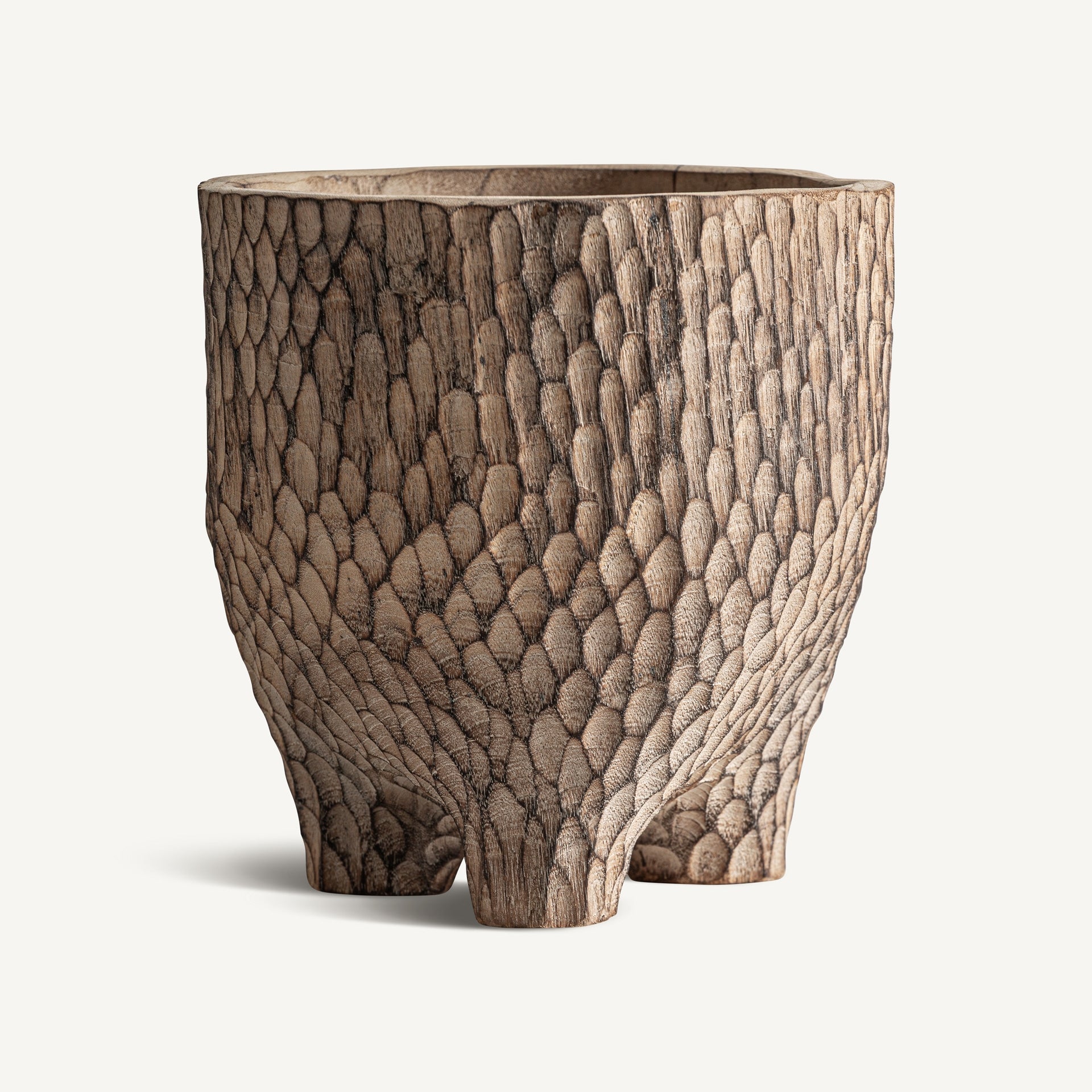 Teak Wood Centrepiece - 20cm - Maison Rêves UK