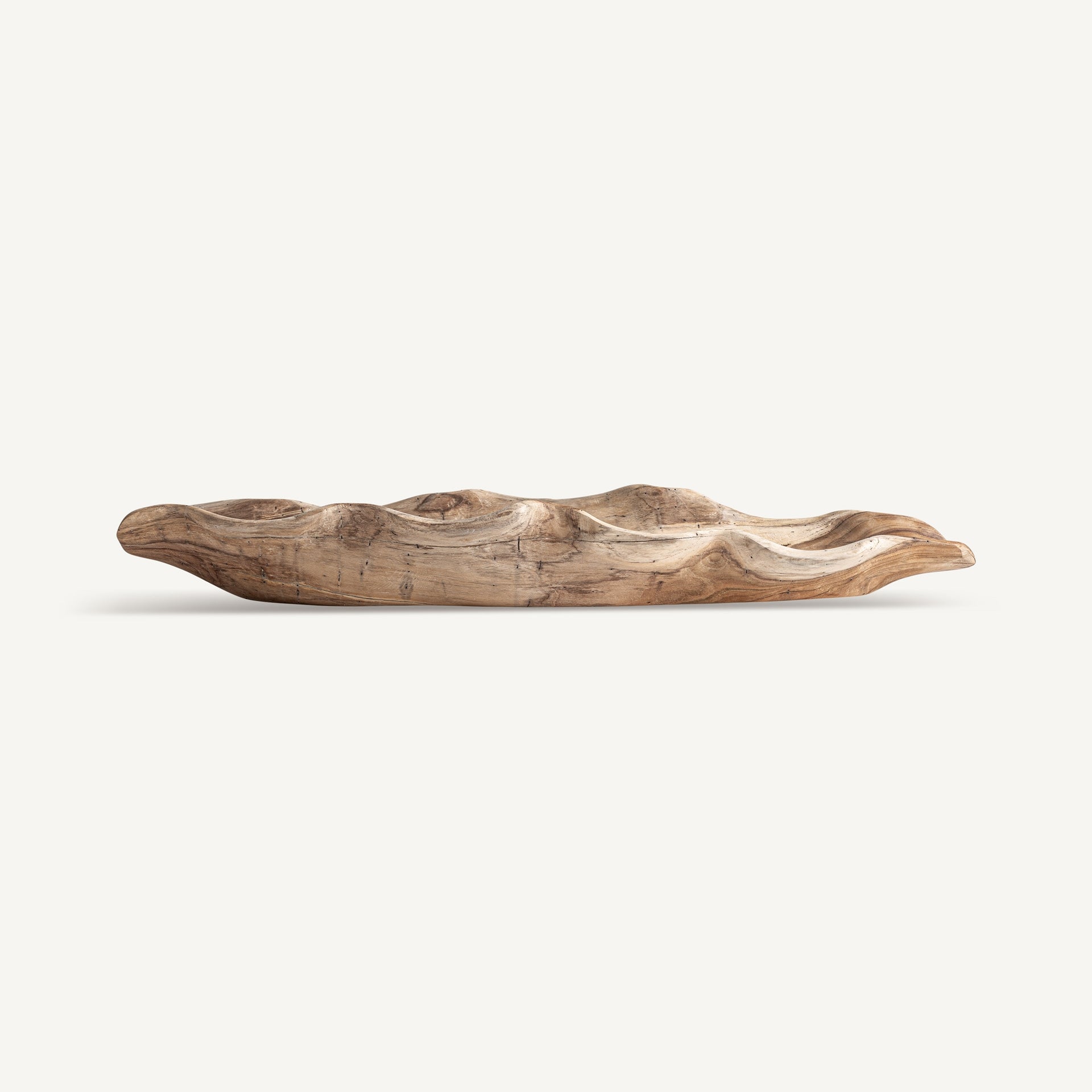 Teak Wood Centrepiece - 15cm - Maison Rêves UK