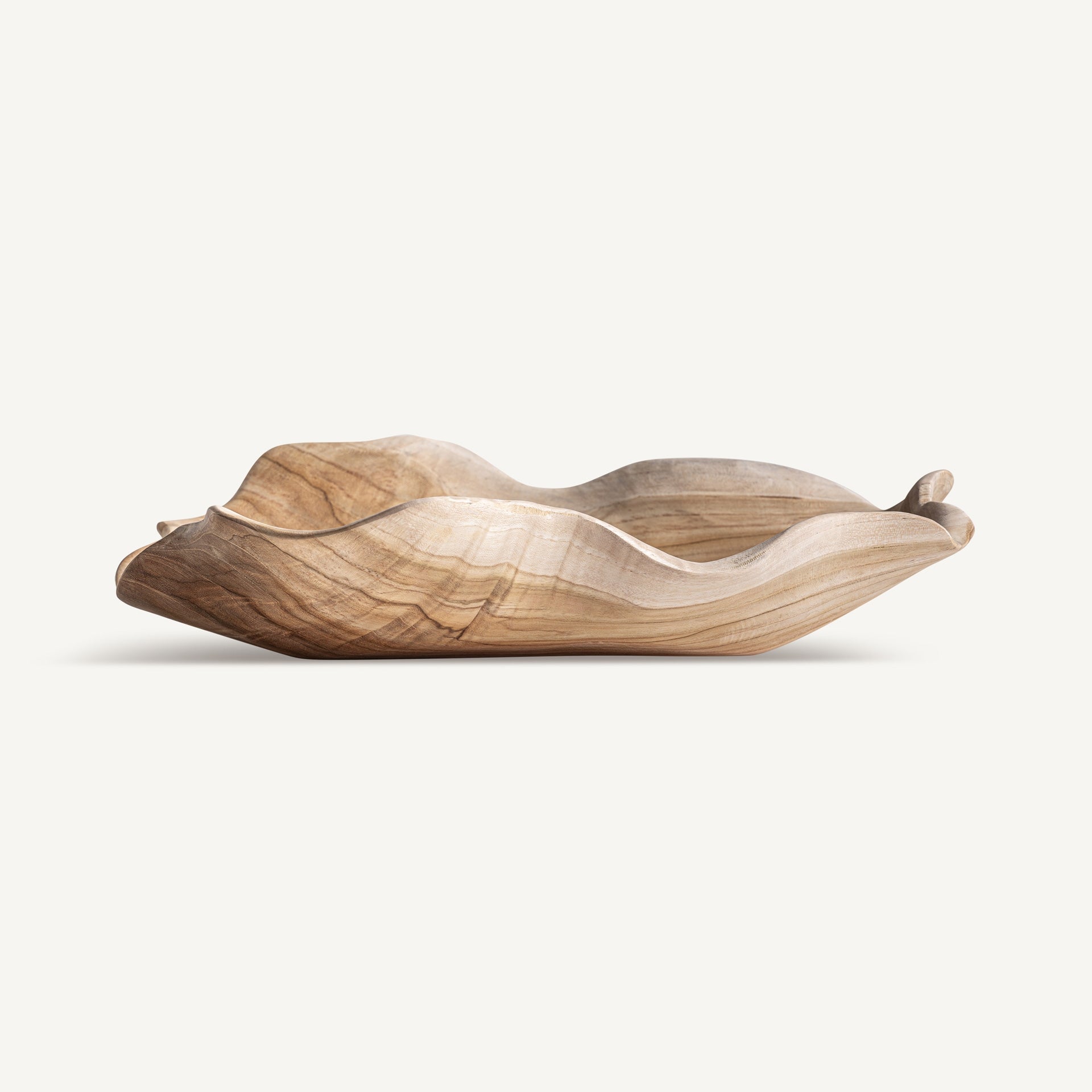 Teak Wood Centrepiece - 10cm - Maison Rêves UK