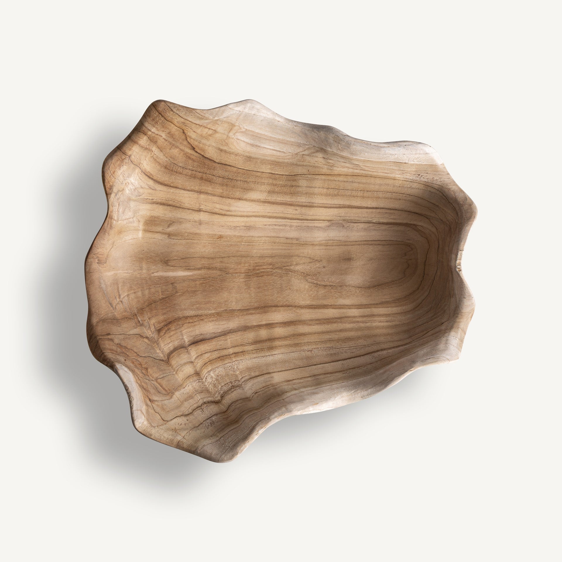 Teak Wood Centrepiece - 10cm - Maison Rêves UK