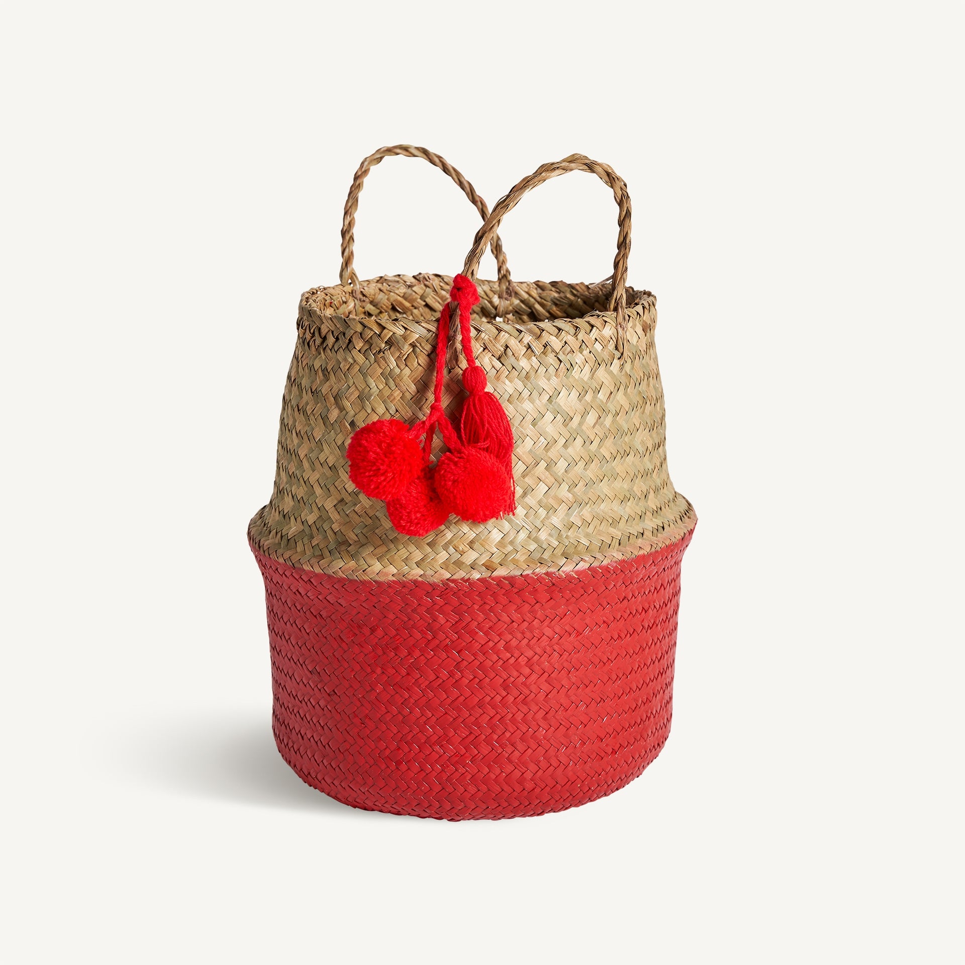 Amalia Rattan Clothes Basket - Maison Rêves UK