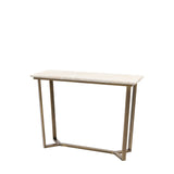 Cima Travertine Console Table - Maison Rêves UK