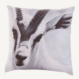 Cabra White Cushion - Maison Rêves UK
