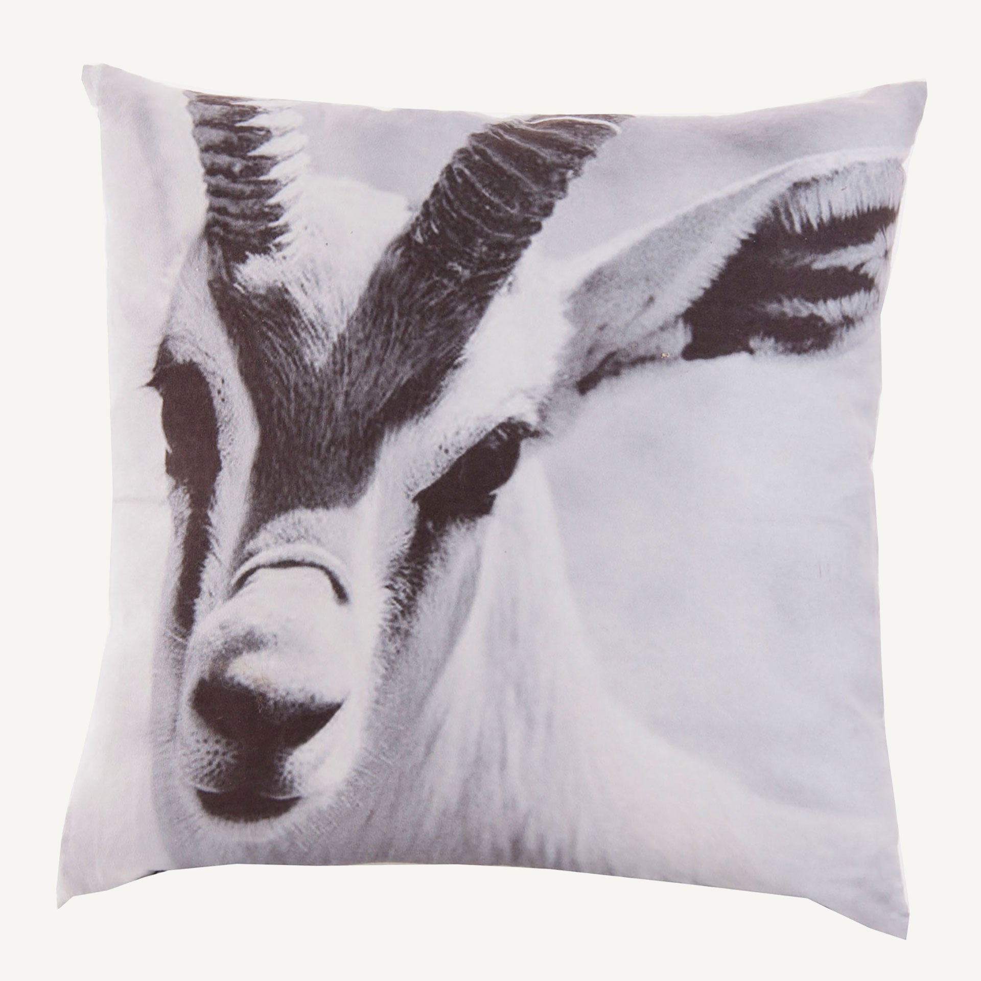 Cabra White Cushion - Maison Rêves UK