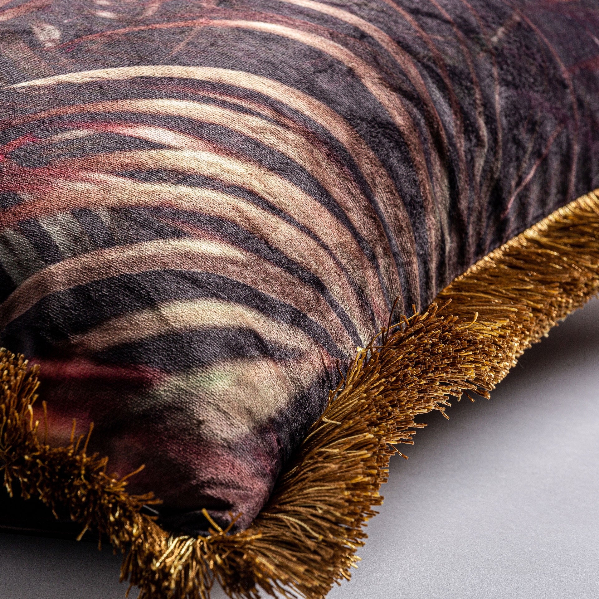 Ceyhun Velvet Cushion - Maison Rêves UK