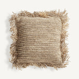 Igotz Natural Fibre Cushion - 50x50cm - Maison Rêves UK