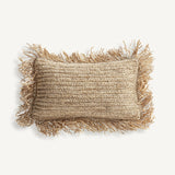 Igotz Natural Fibre Cushion - 60x40cm - Maison Rêves UK