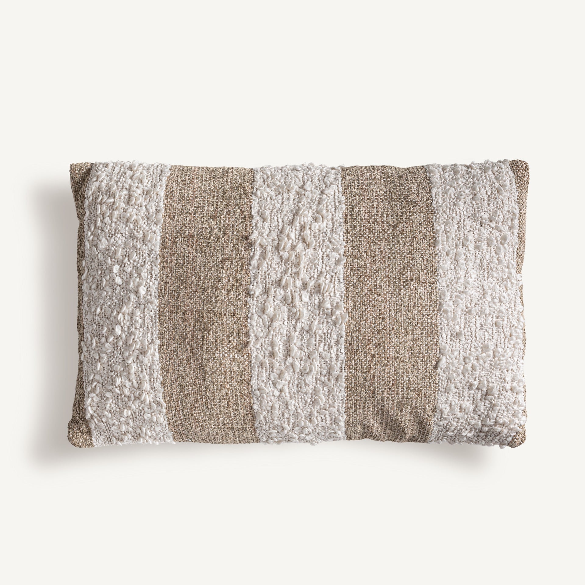 Neyman Light Brown Cotton Cushion - Maison Rêves UK