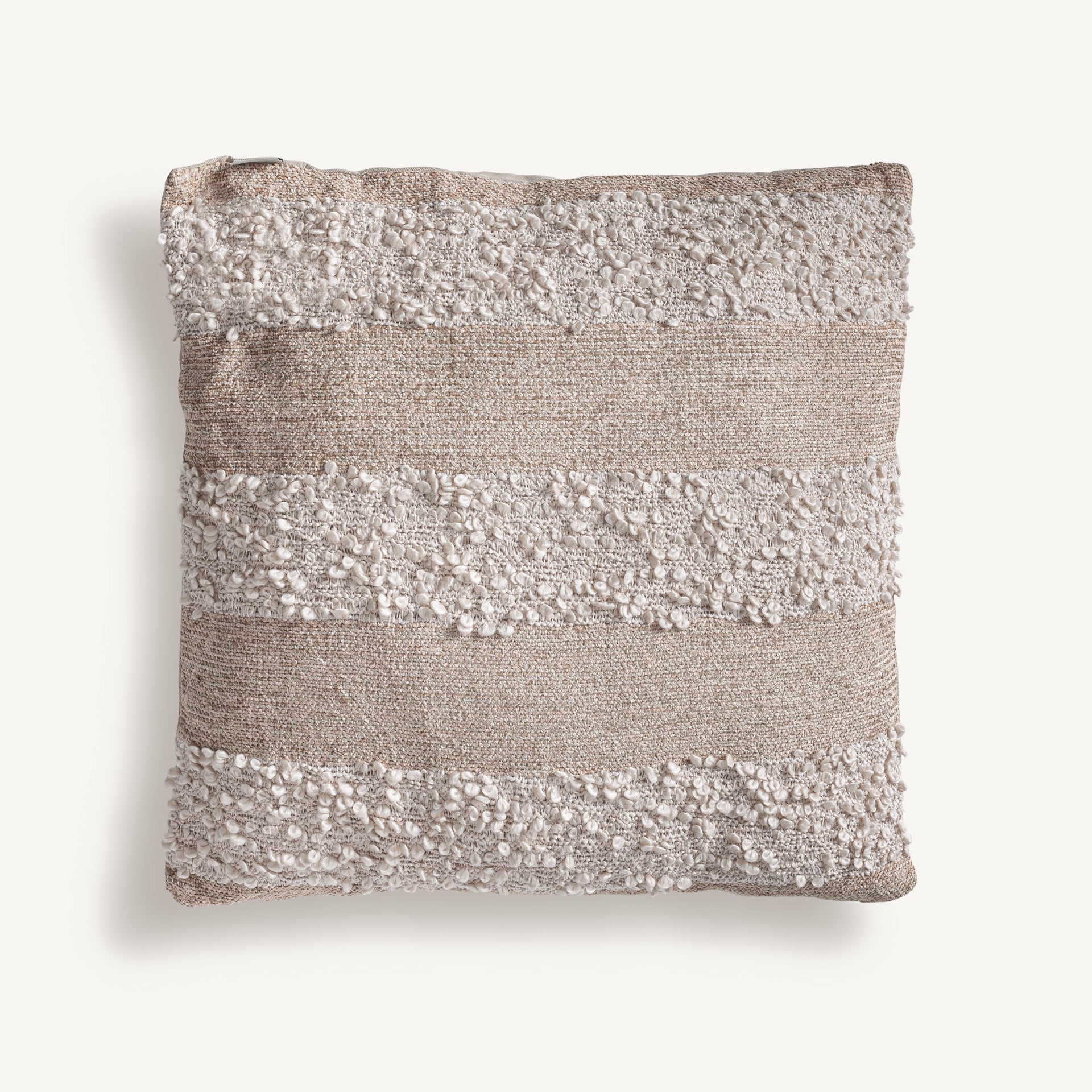 Neyman Sand Cotton Cushion - Maison Rêves UK