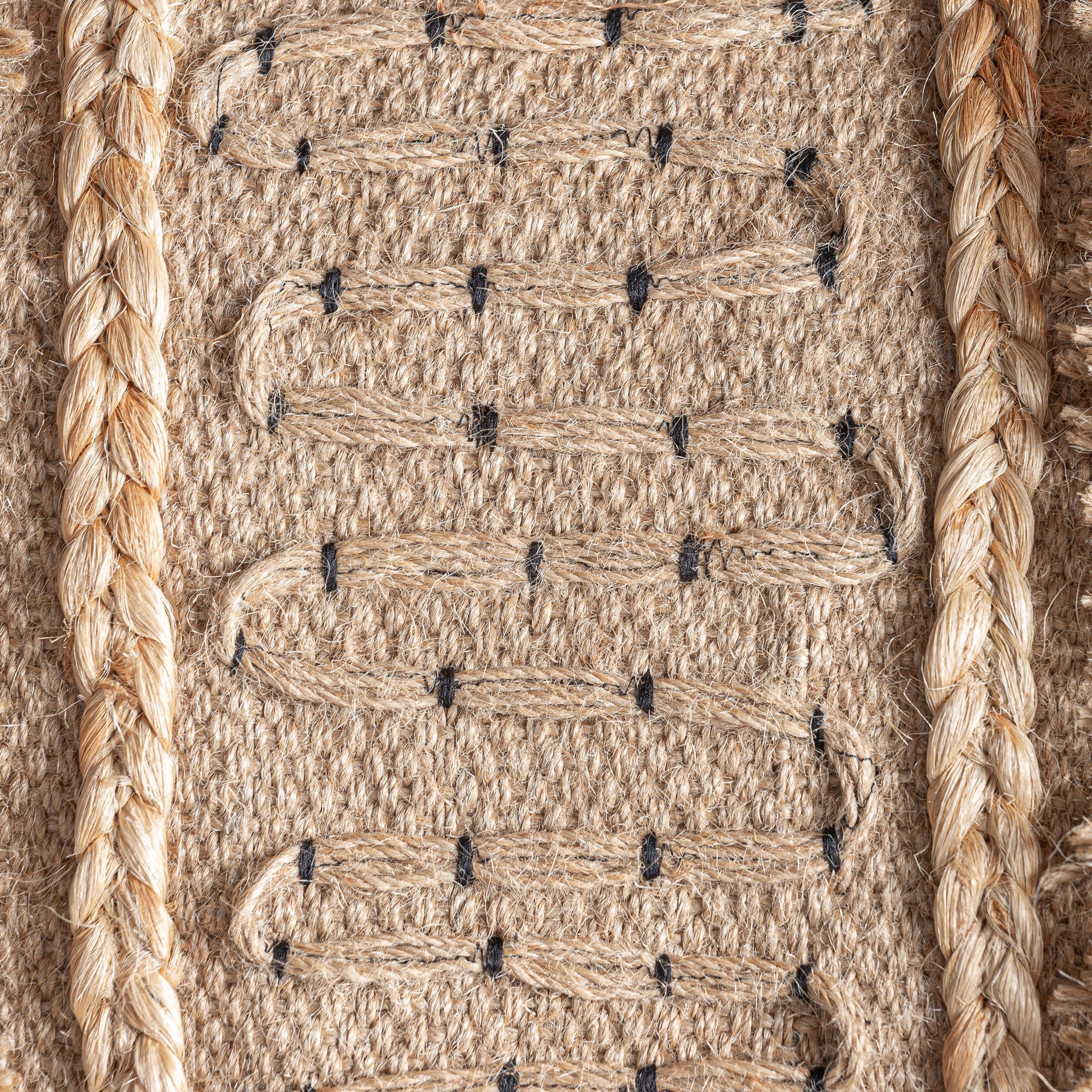 Saanvi Jute Cushion - Maison Rêves UK