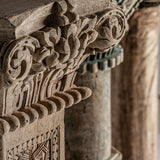 Askale Teak Wood Column - Maison Rêves UK