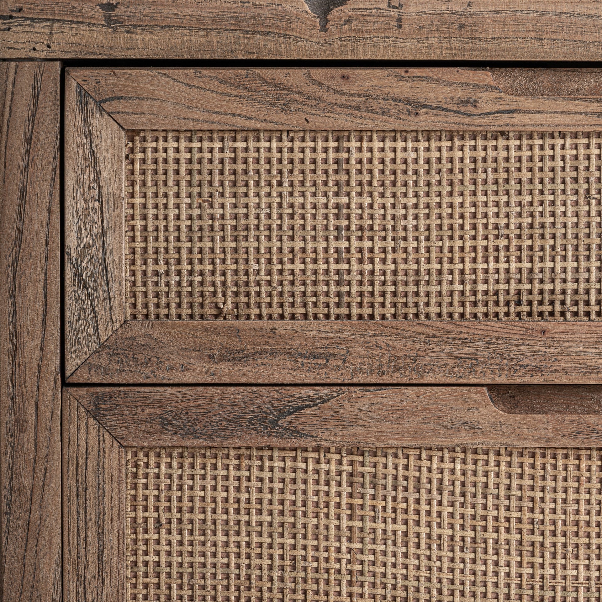 Byremo Elm Wood Chest of Drawers - 105cm - Maison Rêves UK