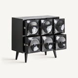 Rauly Mango Wood Chest of Drawers - Maison Rêves UK