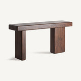 Eyzies Acacia Wood Console Table - Maison Rêves UK