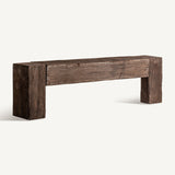Gratens Acacia Wood Console Table - Maison Rêves UK