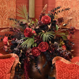 Crimson Manor Floral Arrangement