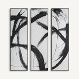 Orion Canvas Wall Art (Set of 3) - Maison Rêves UK