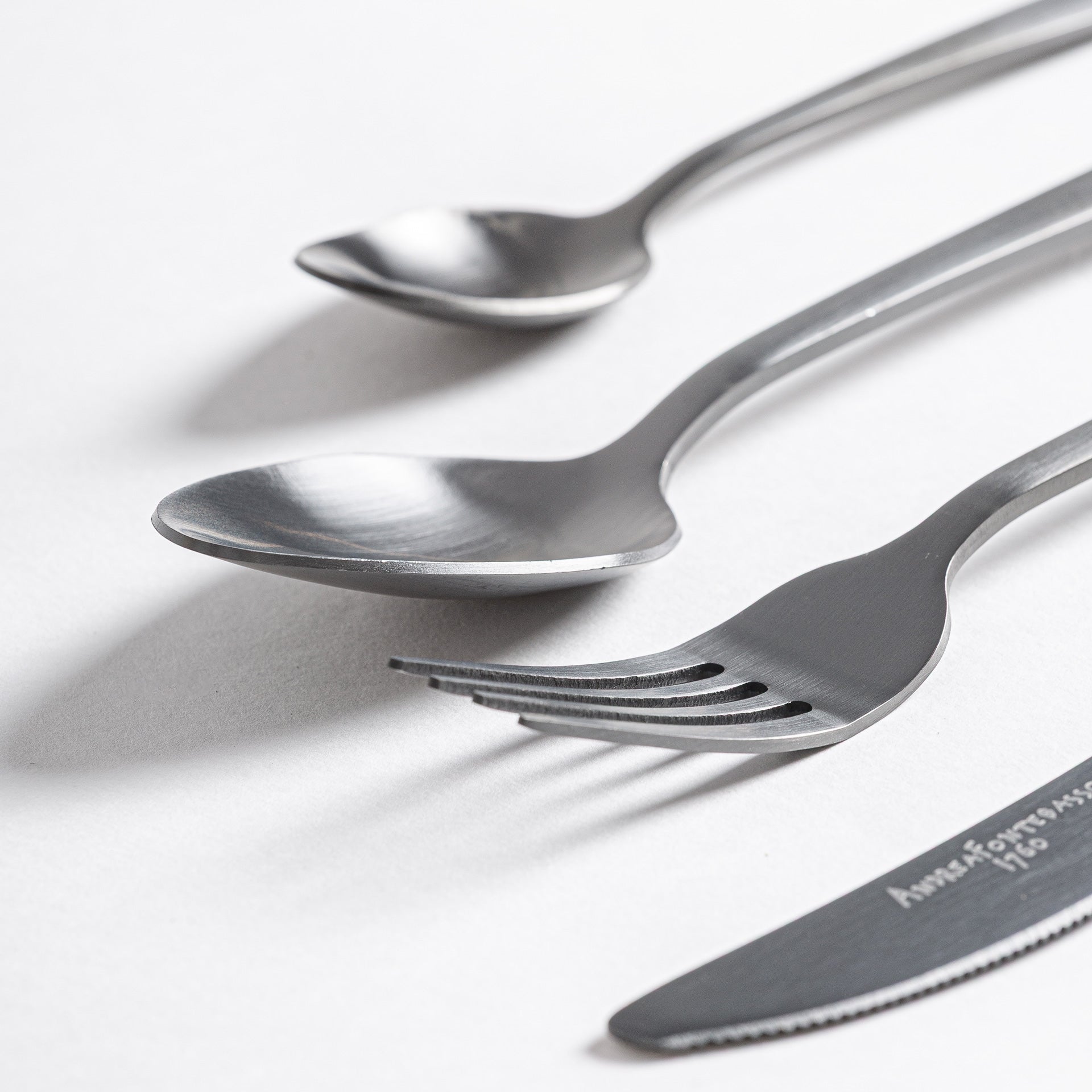 Glay Black Ceramic Cutlery (Set of 24) - Maison Rêves UK