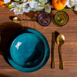 Saku Gold Steel Cutlery (Set of 24) - Maison Rêves UK