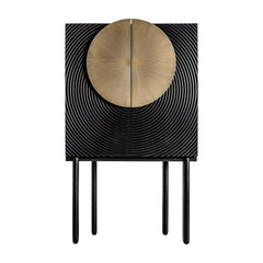 Dobeln Iron & Mango Wood Cabinet - Maison Rêves UK