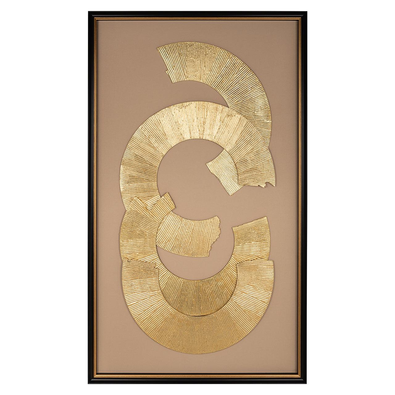 Eden Gold Wall Art by Richmond Interiors - Maison Rêves UK