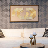 Eden Gold Wall Art by Richmond Interiors - Maison Rêves UK