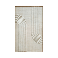 Elias Woven Palm Wall Art - Maison Rêves UK