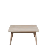 Ellie White Wash Oak Wood Coffee Table - Maison Rêves UK