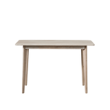 Ellie White Wash Oak Wood Desk - Maison Rêves UK