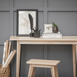 Ellie White Wash Oak Wood Desk - Maison Rêves UK