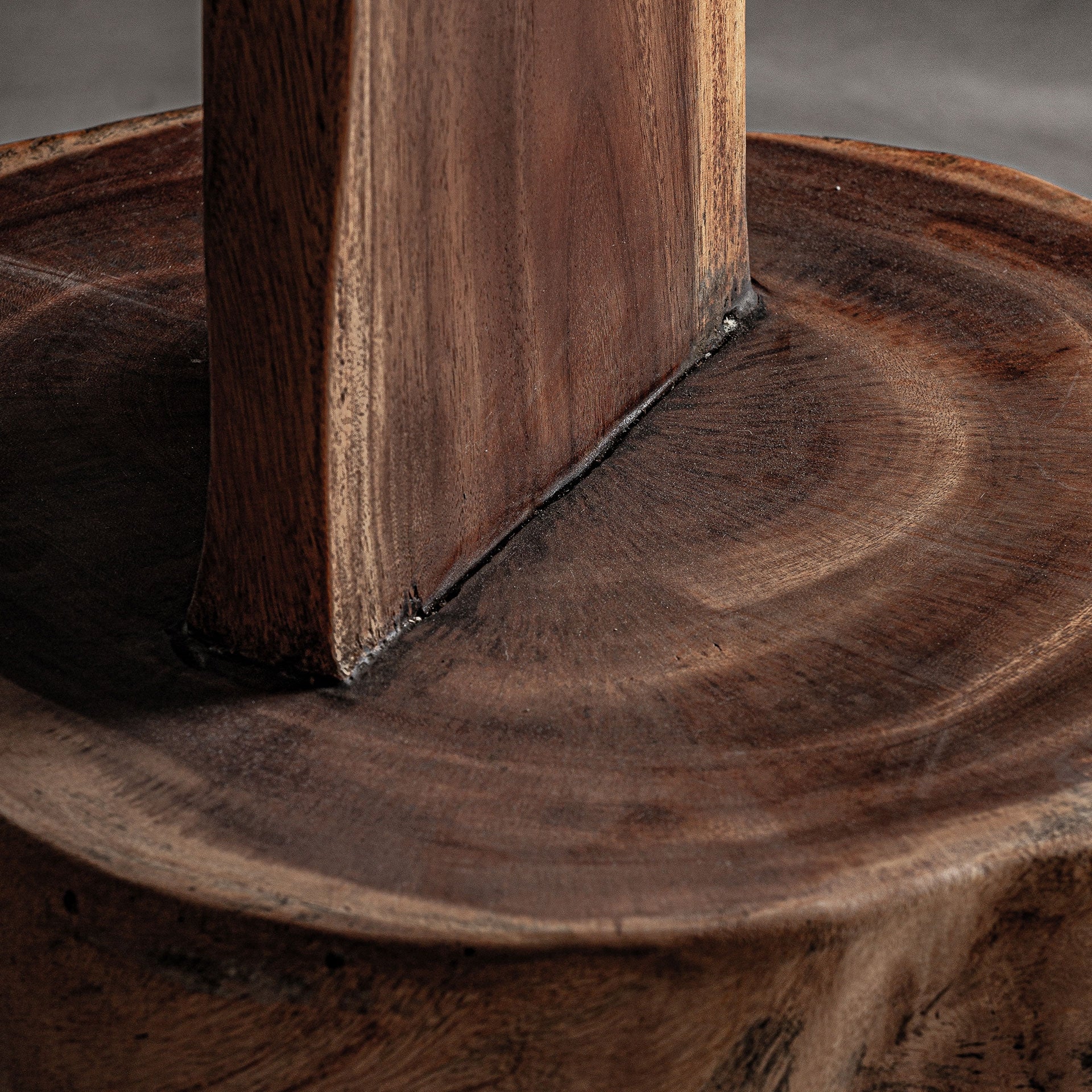 Peack Suar Wood Sculpture - Maison Rêves UK