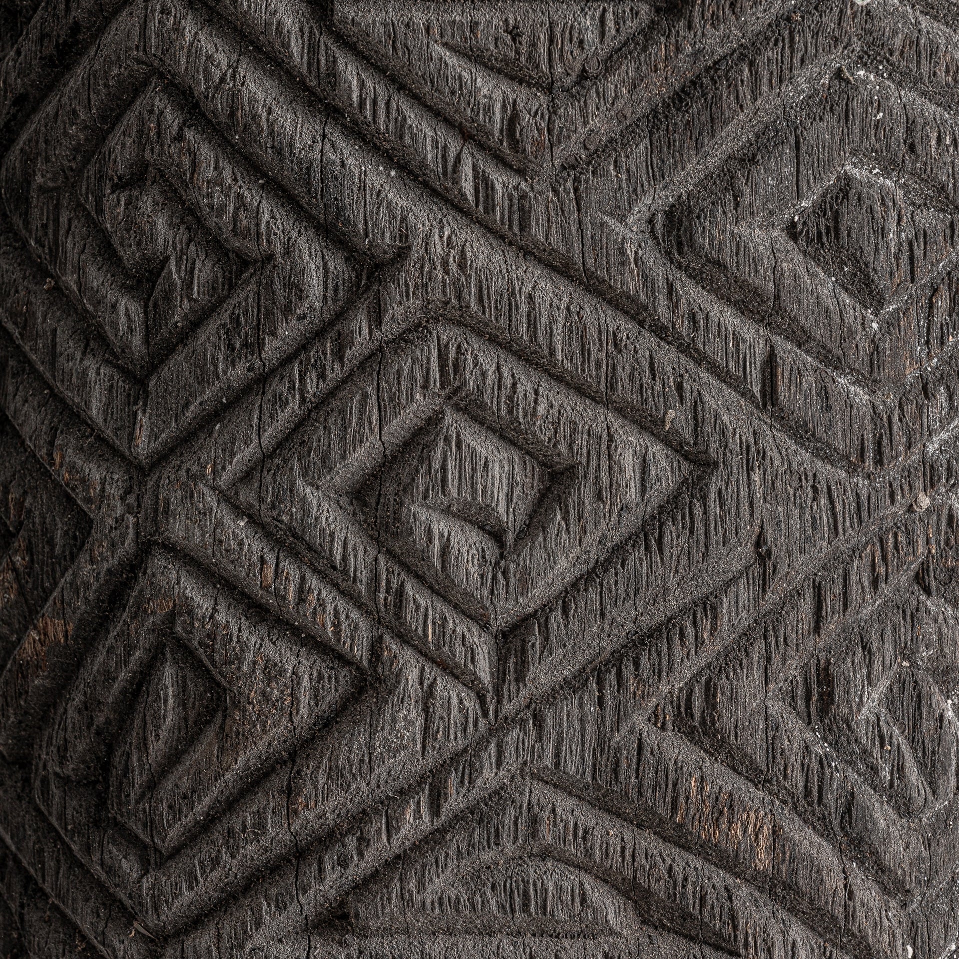 Sirius Coconut Wood Floor Sculpture - Maison Rêves UK