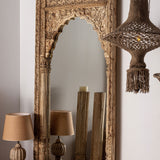 Argeen Teak Wood Mirror - 240cm - Maison Rêves UK